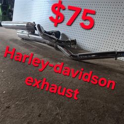 Harley exhaust to unknown engine