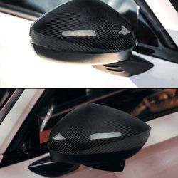 BRAND NEW 2022-2025 HONDA CIVIC REAL CARBON FIBER SIDE MIRROR COVER CAP DIRECT REPLACEMENT W/O LIGHT