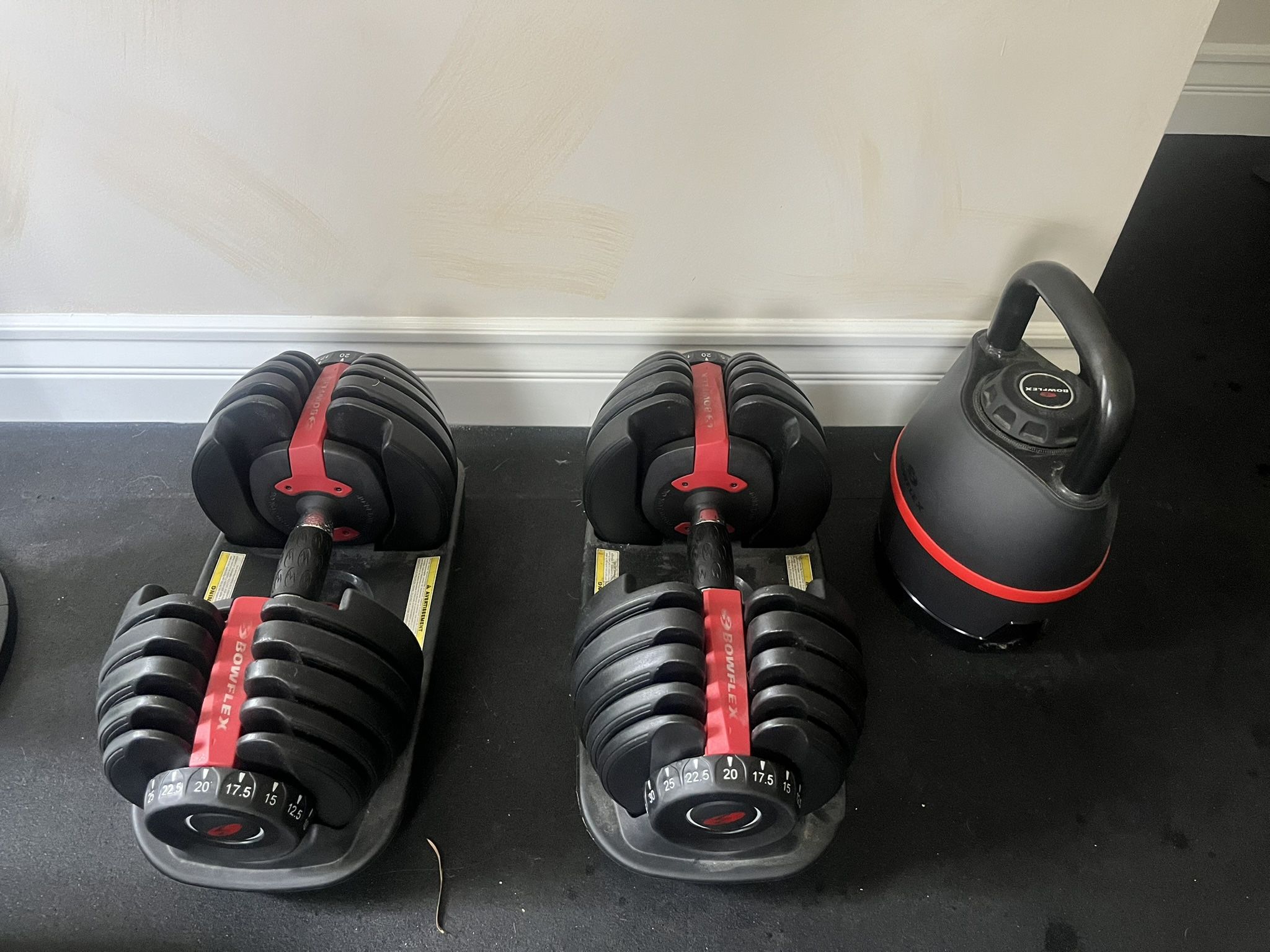 Bowflex Adjustable Weights And Kettlebell For Sale