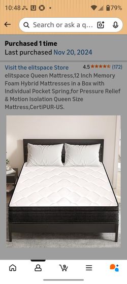 Still in Package Queen Mattress 12in deep