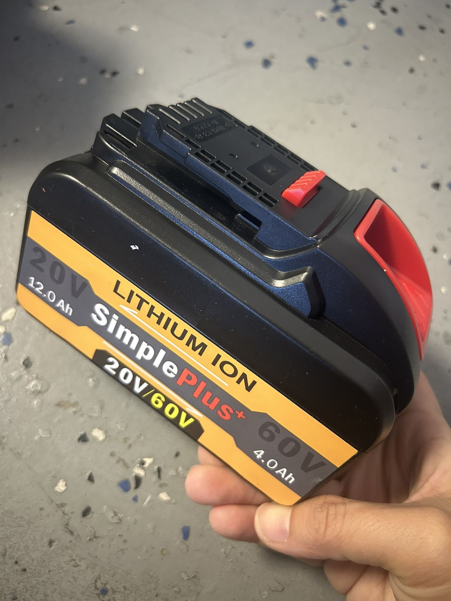 20V/60V Lithium Ion Batteries