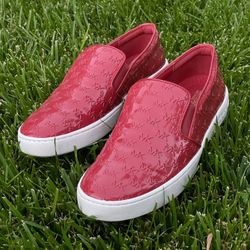 Michael Kors Shoes, Red Slip On, 8 Women