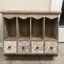 Entry Way Hanging Shelf 