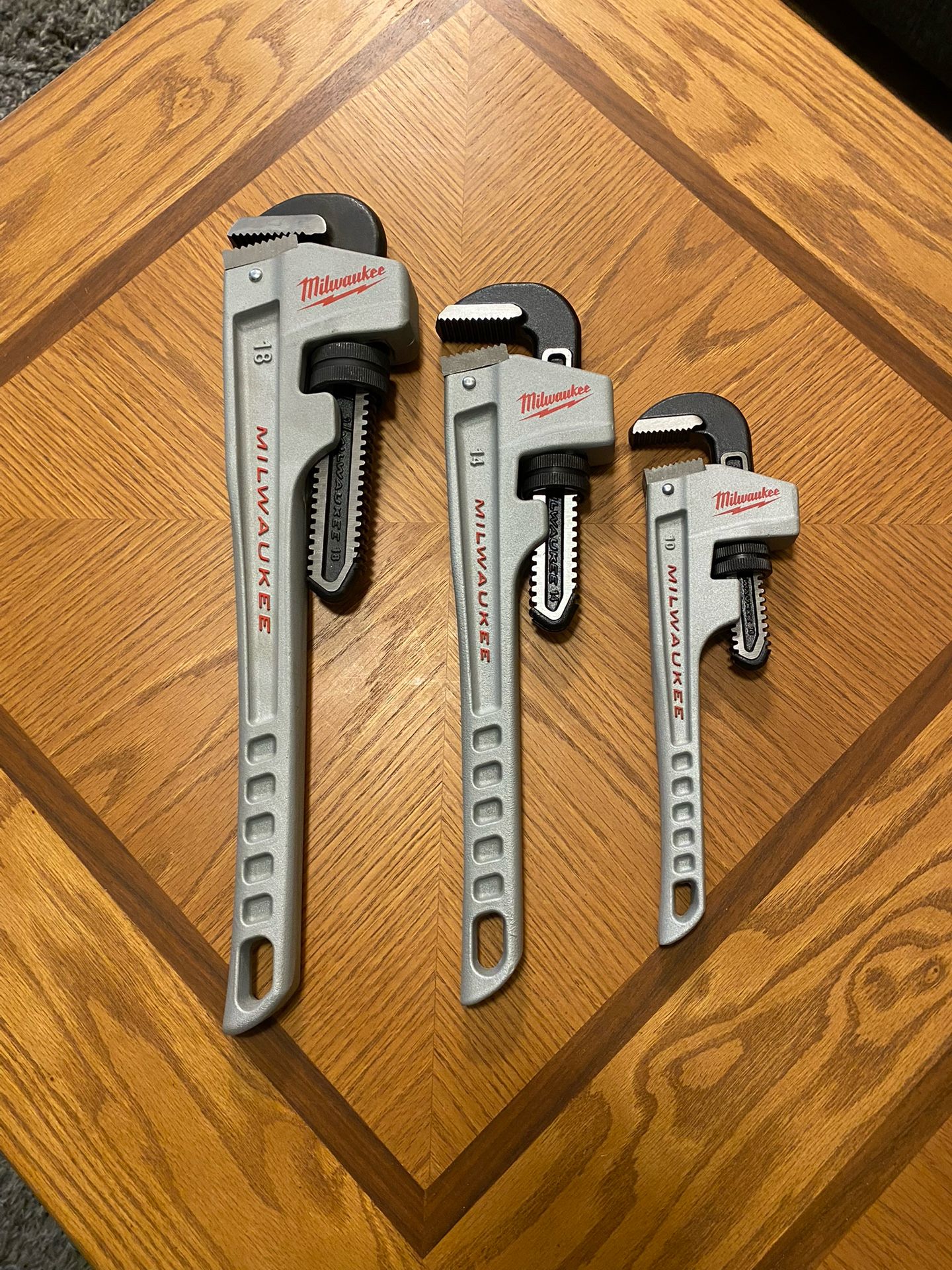 Milwaukee Aluminum Pipe Wrench Set