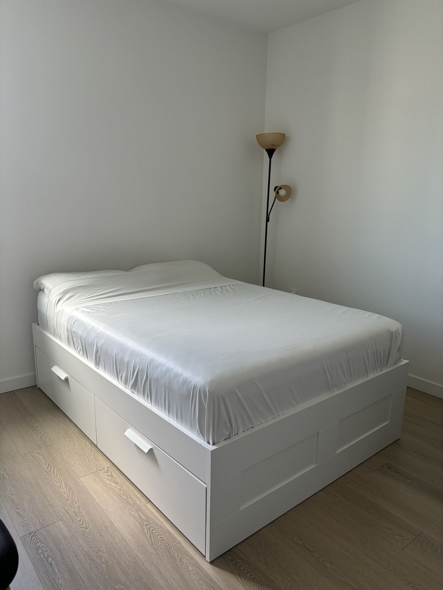 Storage Sale - 14 Inch Full Novoform Mattress With Bed Frame