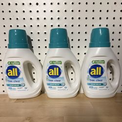 Brand New All Detergent 30 Oz - $3 Each