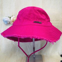 Brand new rose red fisherman's hat