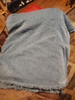 Large Grey Couch Cover/Throw
