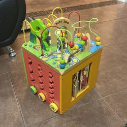 Wooden Activity Cube For Kids