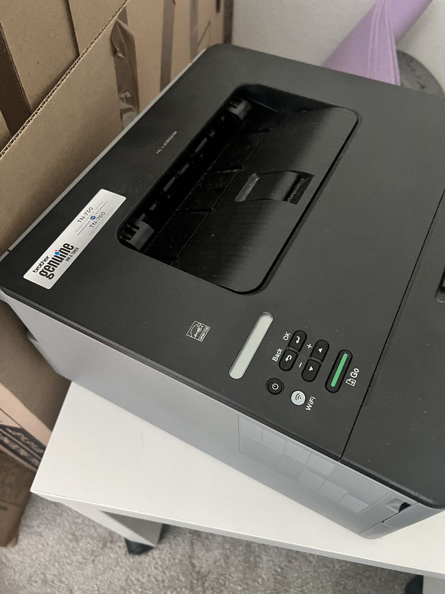 Brother Laser Printer + new toners