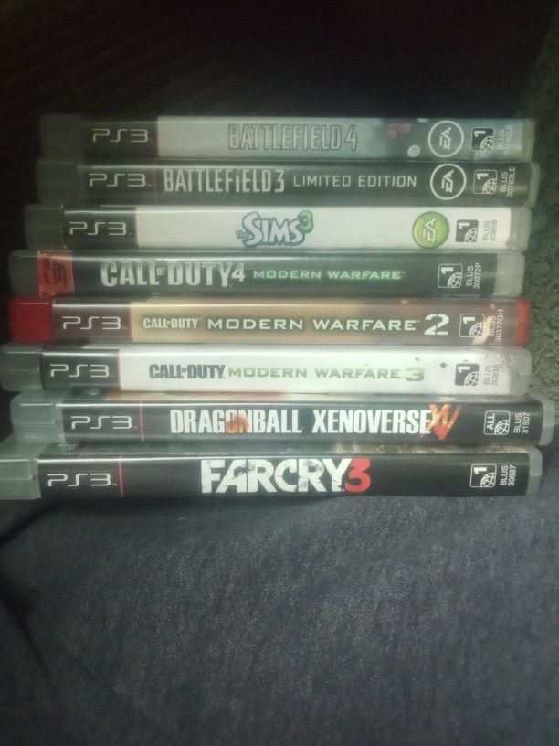 PS3 And Some Wii Games 