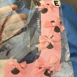 different hand painted letter 