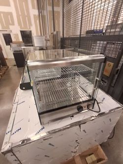 Heated display case