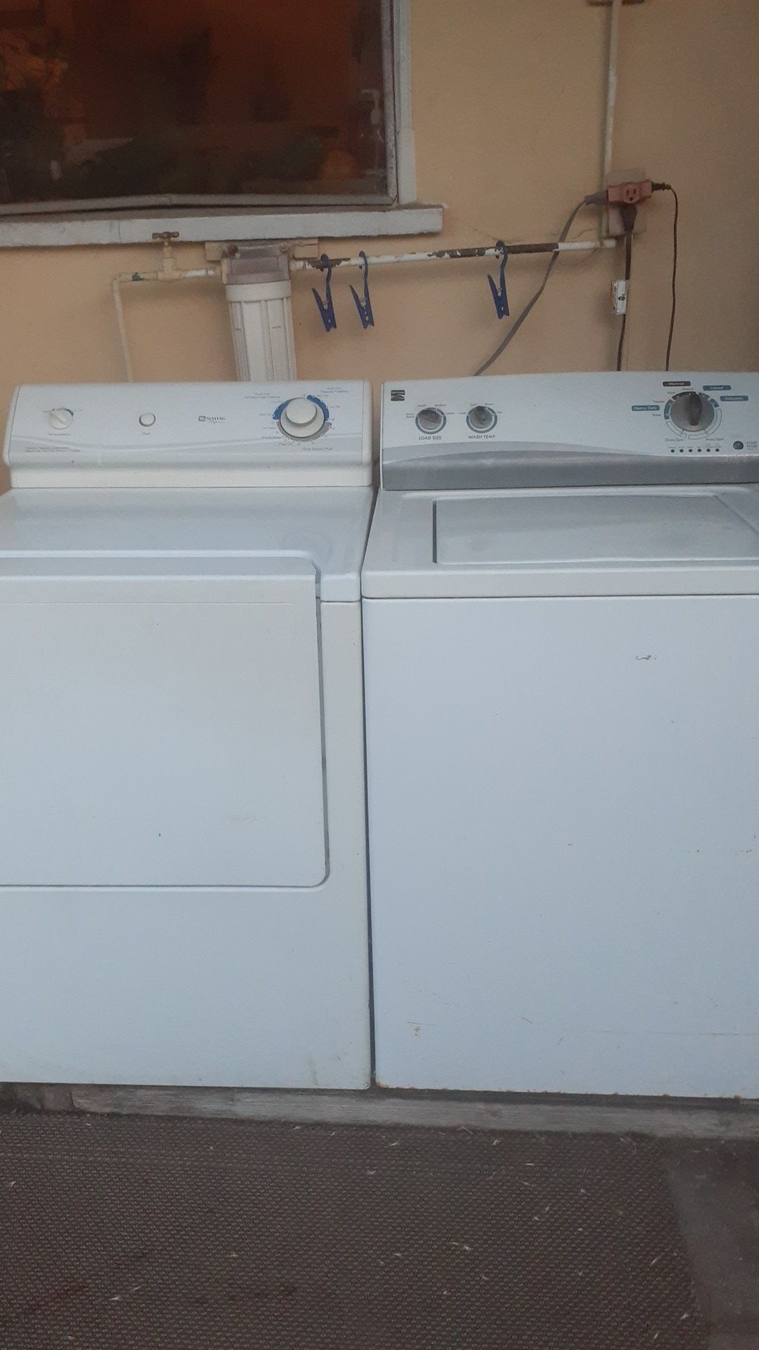Kenwood washer & Maytag dryer