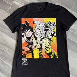 Dragon Ball Z GOKU 30TH ANNIVERSARY T-Shirt NEW FRONT & BACK DESIGN Size Small