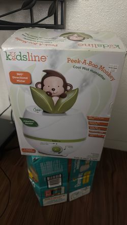 Kidsline Peek A Boo Monkey Cool Mist humidifier