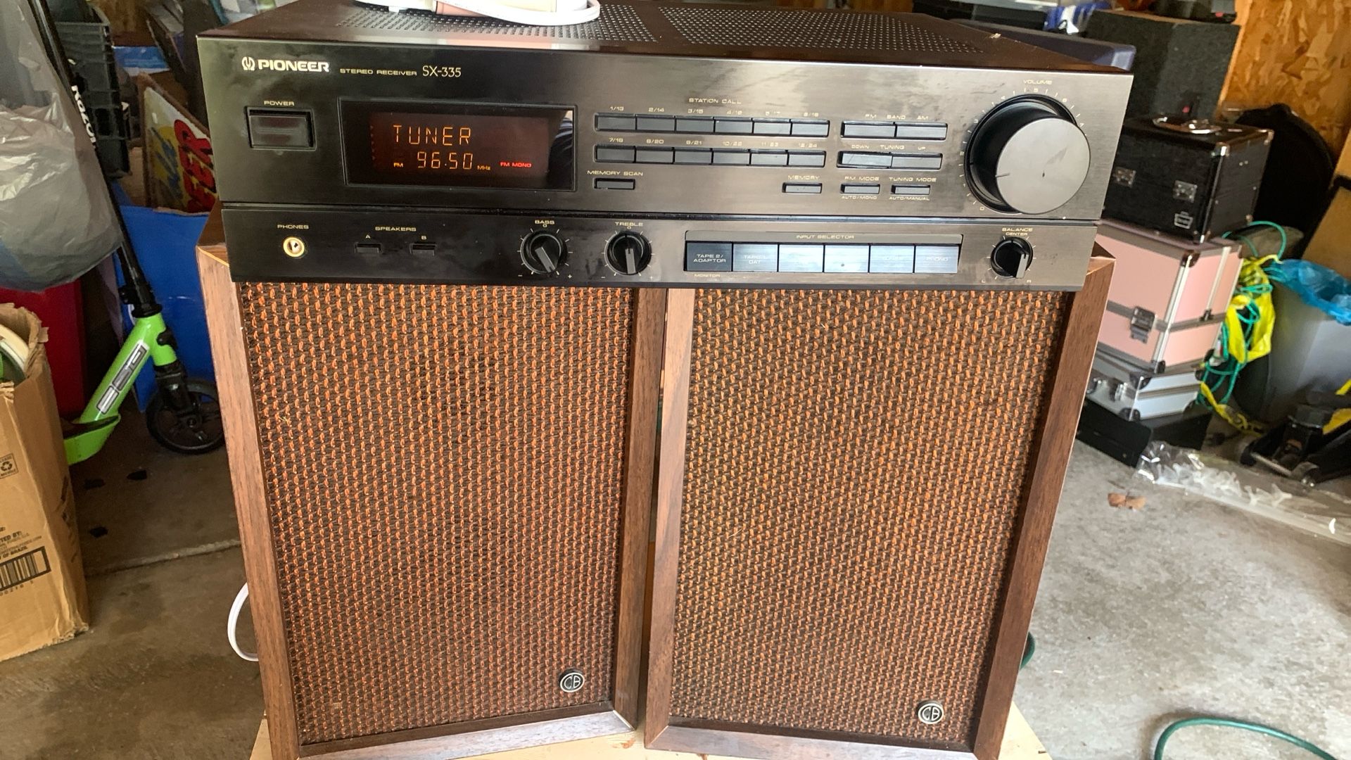 Ploneer Stereo Receiver Sx – 335 works great