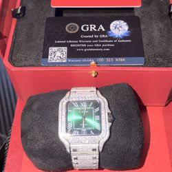 Cartier Green Dial Piece