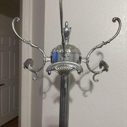 Silver Coat Hanger