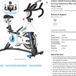 Used 3 Times- Indoor bike 