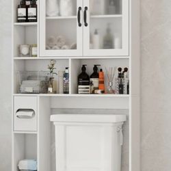OVER TOLIET STORAGE CABINET