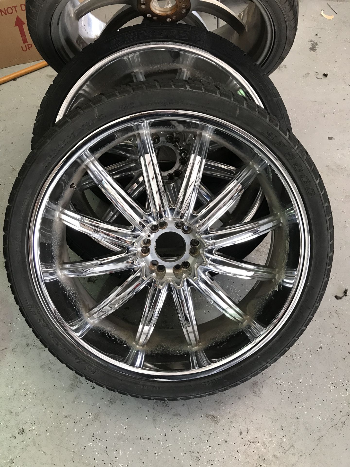 26 inch Rims and tires