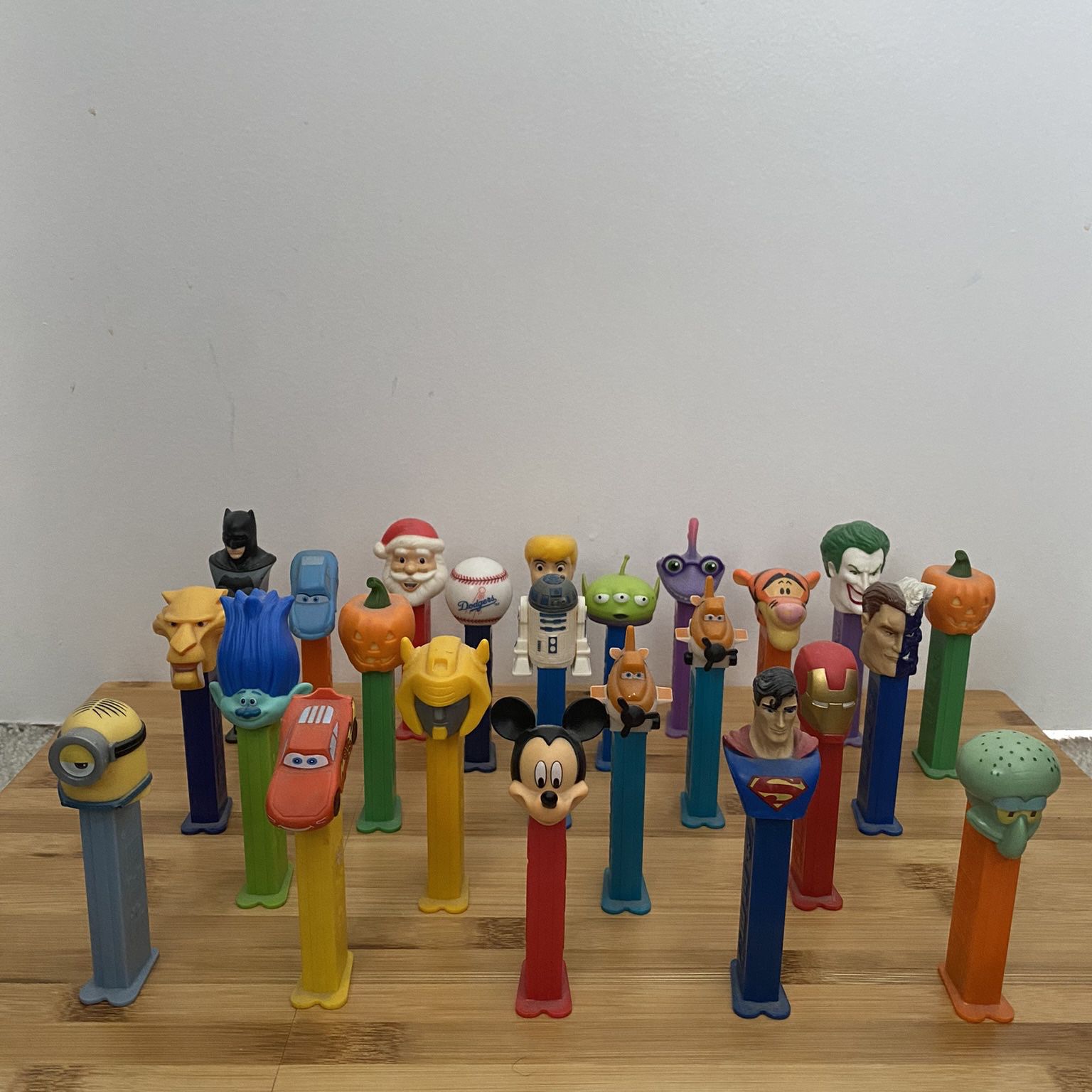 Lot Of 24 Pez Candy Dispensers