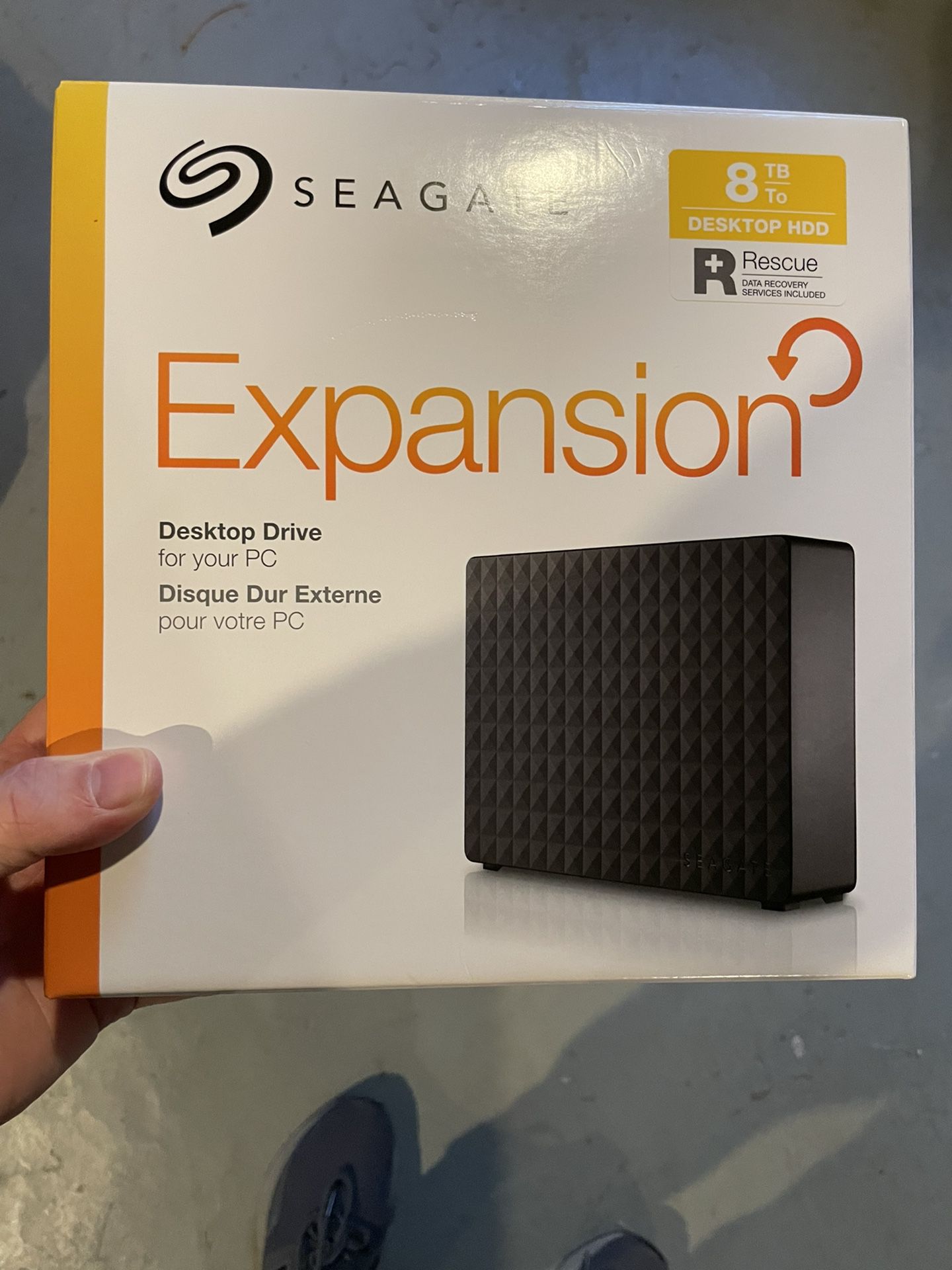 Seagate 8TB USB 3.0 Seagate Expansion Desktop external hard