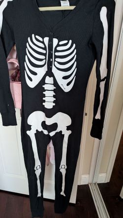 Victoria Secrets pink Halloween 🎃 thermal one piece pajamas
