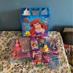 DISNEY PRINCESS ARIEL THE LITTLE MERMAID BIRTHDAY OR GRADUATION GIFT SET