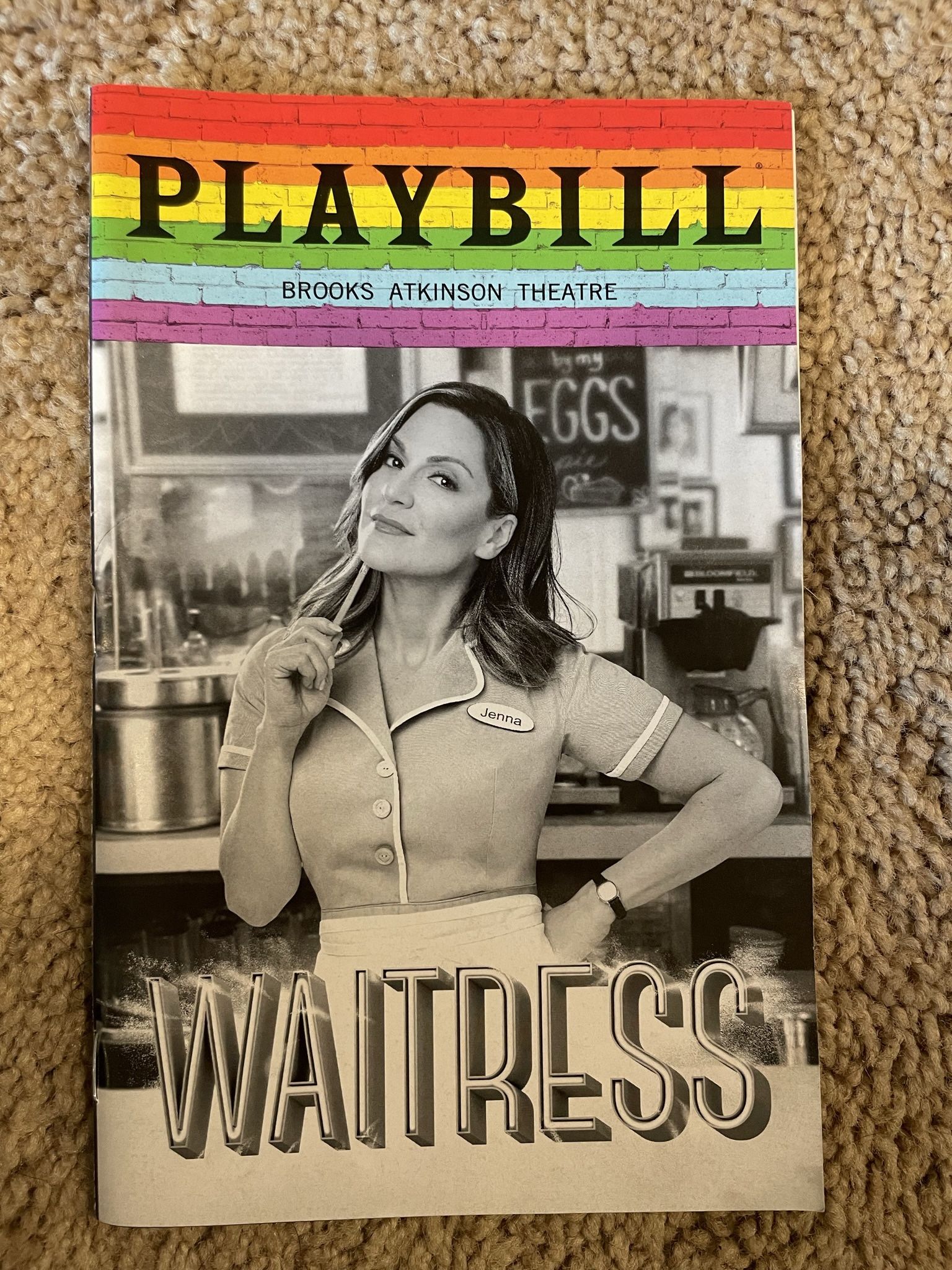 Waitress Pride Playbill 