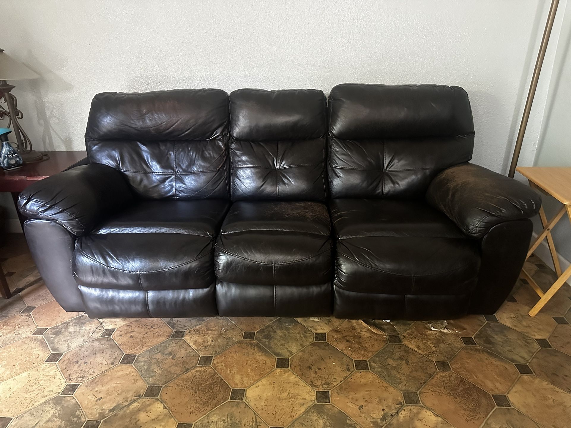 Leather Couch