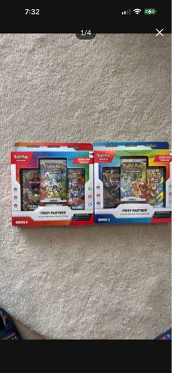 Pokémon First Partner Illustration Collection Series 2 & 3