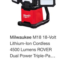 Milwaukee 400li Limes  Light.