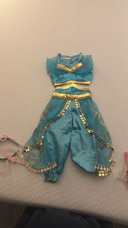 Kids Princess Jasmine Costume Set (3-4 yrs)