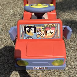 Bluey 6V Ride On Car/Jeep