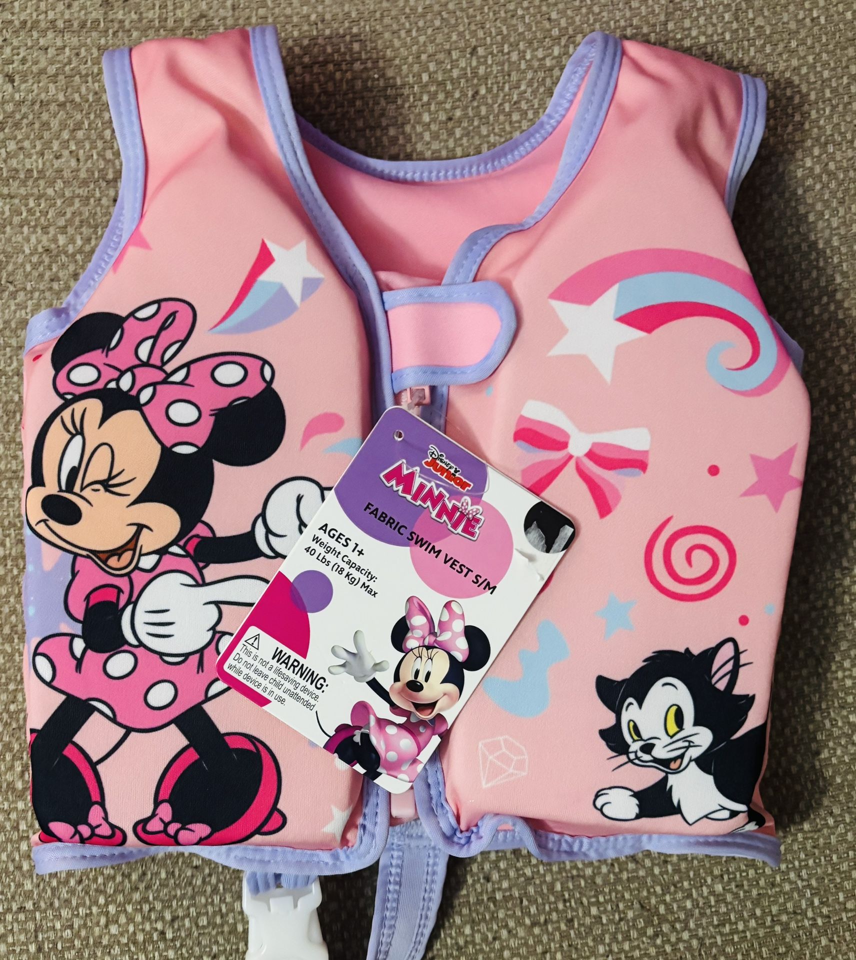 Disney Junior MINNIE MOUSE SMALL Fabric Swim Vest