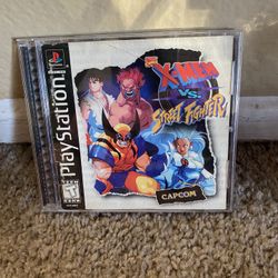 X-men Vs Street Fighter Ps1