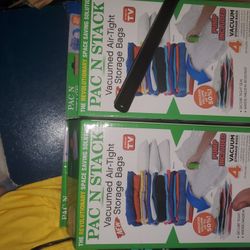 Pac N Stack Storage Bags 