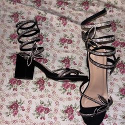black heels 