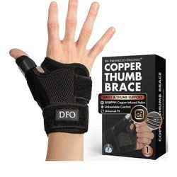 Copper Thumb Brace