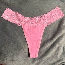 Pink Thong Panties