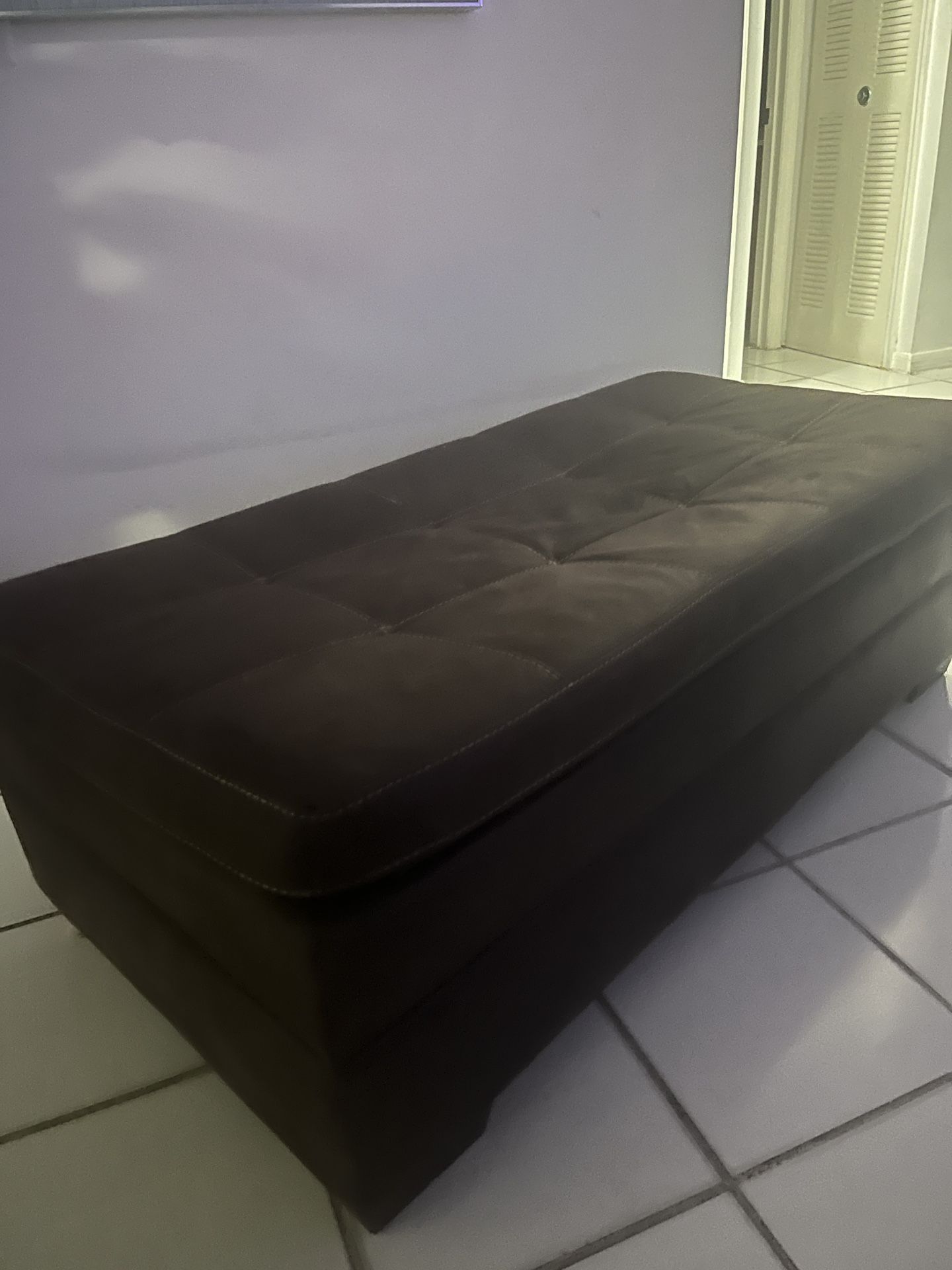 Brown Ottoman