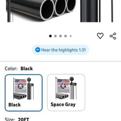 20FT Heavy Duty Flag Pole + UsA FLAG