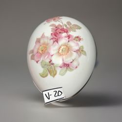 Gerold Porzellan Porcelain Egg Tettau Bavaria Made in West Germany EUC (v20)