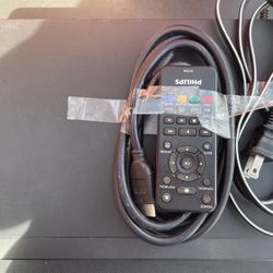 Blu-ray DVD Player & Box Of Movies 