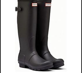 Black Hunter Boots 7