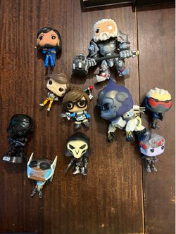 Lot of Overwatch Funko Pops