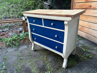 Kitchen Island with butcher block top