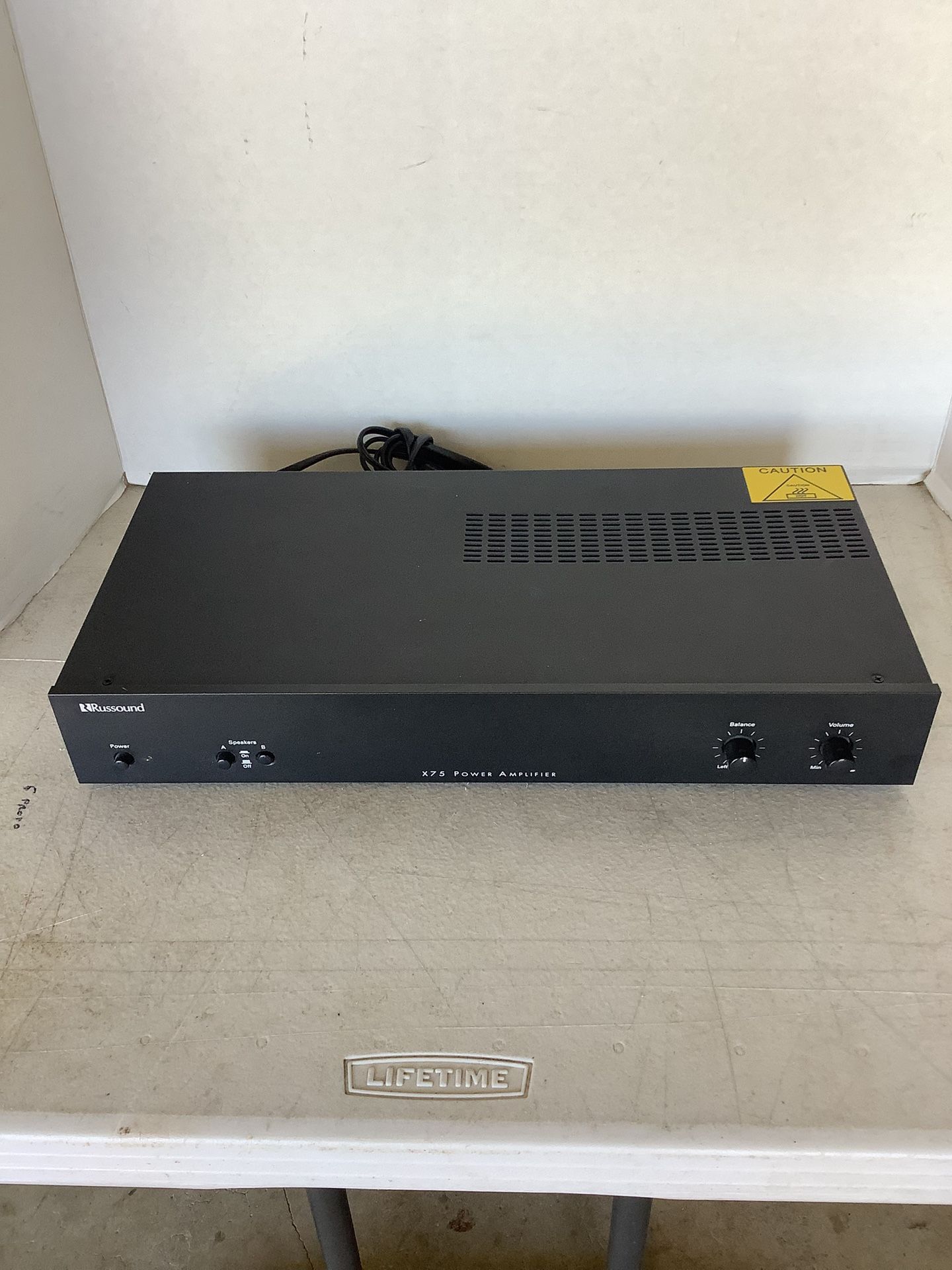 RUSSOUND AMPLIFIER